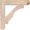 Ekena Millwork Balboa Craftsman Smooth Bracket, Douglas Fir, 3 1/2"W x 22"D x 22"H BKT04X22X22BOA04SDF - alternate 3